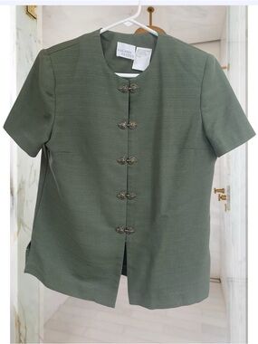 Vintage Halmode Petites Short Sleeve Top or Jacket